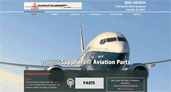 Desktop Screenshot of charlotteaircraft.com